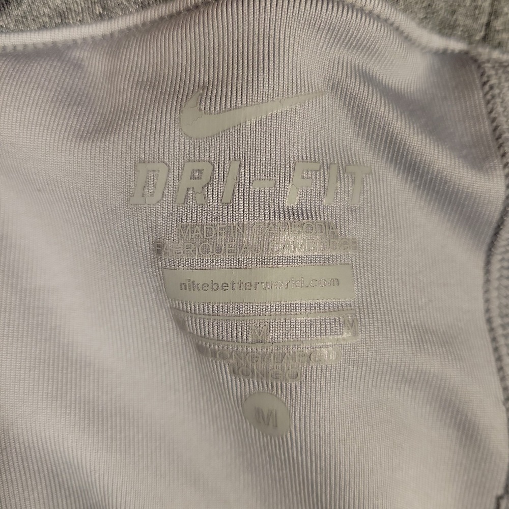 Nike Tennis Skirt Womens M Gray Skort Pockets Activewear Outdoor Gym Summer - Picture 9 of 9